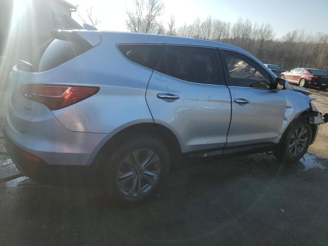 5XYZT3LB4FG270624 - 2015 HYUNDAI SANTA FE S SILVER photo 3