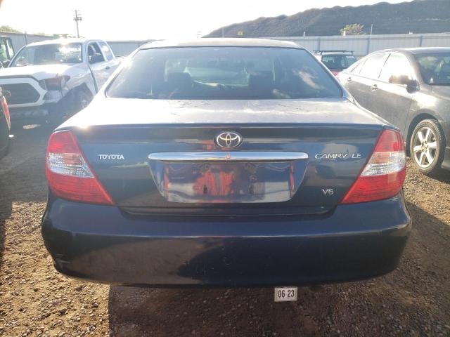 JTDBF32K440154711 - 2004 TOYOTA CAMRY LE BLUE photo 6