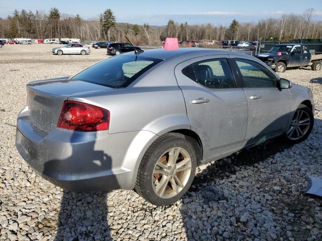 1C3CDZCB5DN633044 - 2013 DODGE AVENGER SXT SILVER photo 3