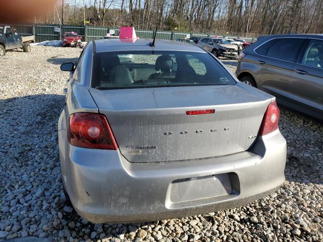 1C3CDZCB5DN633044 - 2013 DODGE AVENGER SXT SILVER photo 6