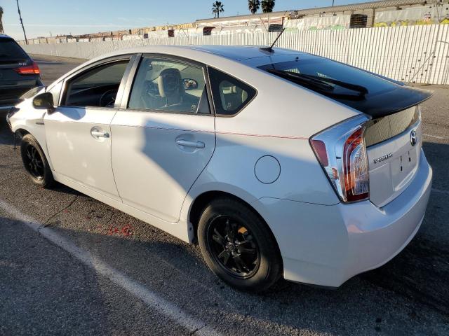 JTDKN3DU8D5552962 - 2013 TOYOTA PRIUS WHITE photo 2