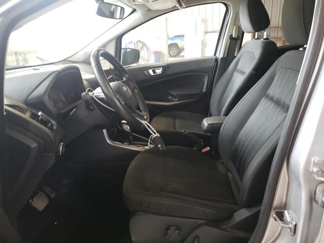 MAJ3P1TEXJC226848 - 2018 FORD ECOSPORT SE SILVER photo 7