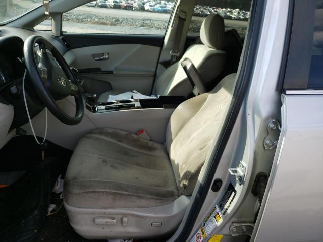 4T3ZA3BB9BU054514 - 2011 TOYOTA VENZA SILVER photo 7