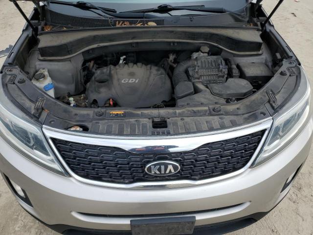 5XYKTCA66FG656629 - 2015 KIA SORENTO LX SILVER photo 12