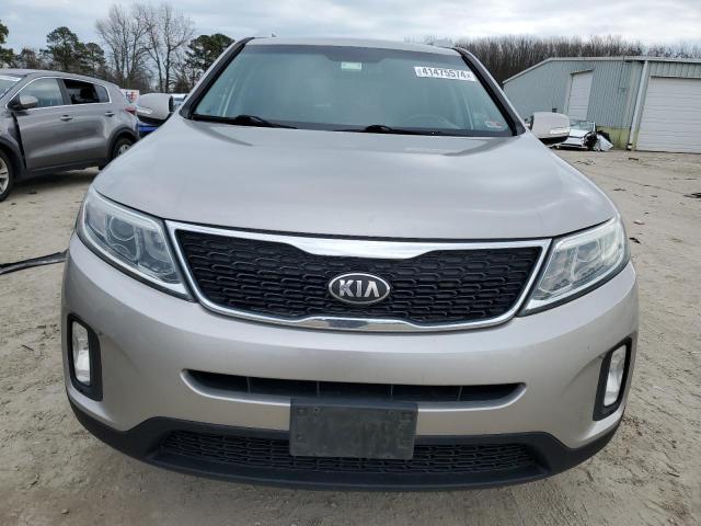 5XYKTCA66FG656629 - 2015 KIA SORENTO LX SILVER photo 5