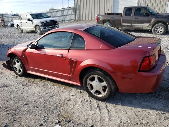 1FAFP40452F116235 - 2002 FORD MUSTANG RED photo 2