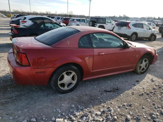 1FAFP40452F116235 - 2002 FORD MUSTANG RED photo 3