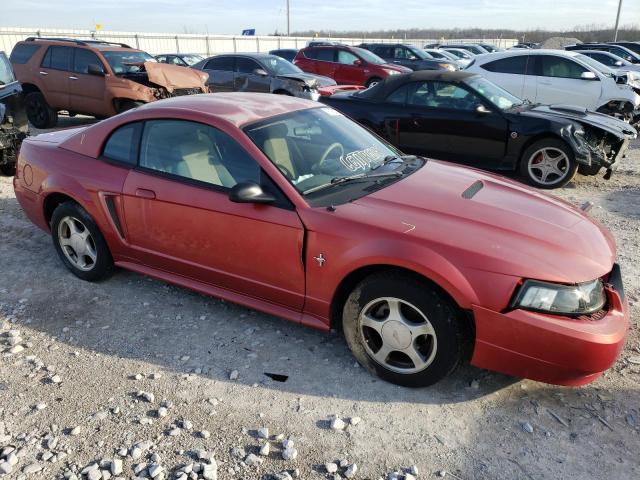 1FAFP40452F116235 - 2002 FORD MUSTANG RED photo 4