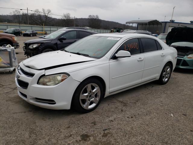 1G1ZC5E05AF217121 - 2010 CHEVROLET MALIBU 1LT WHITE photo 1