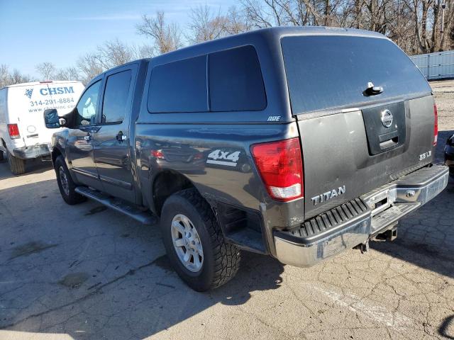 1N6AA07B84N503290 - 2004 NISSAN TITAN XE GRAY photo 2