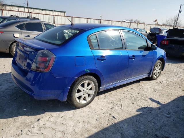 3N1AB6AP2BL658666 - 2011 NISSAN SENTRA 2.0 BLUE photo 3