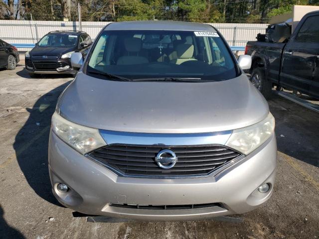 JN8AE2KP0B9002037 - 2011 NISSAN QUEST S SILVER photo 5