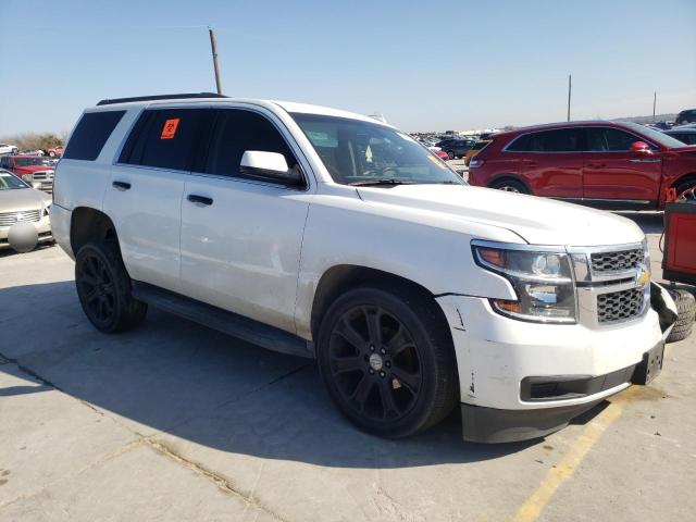 1GNSCAKC4HR210841 - 2017 CHEVROLET TAHOE C1500  LS WHITE photo 4