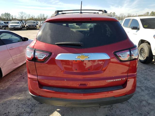 1GNKRHKD9EJ135483 - 2014 CHEVROLET TRAVERSE LT RED photo 6