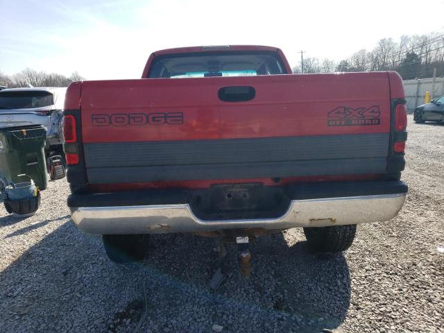 3B7HF13Z11G199901 - 2001 DODGE RAM 1500 RED photo 6