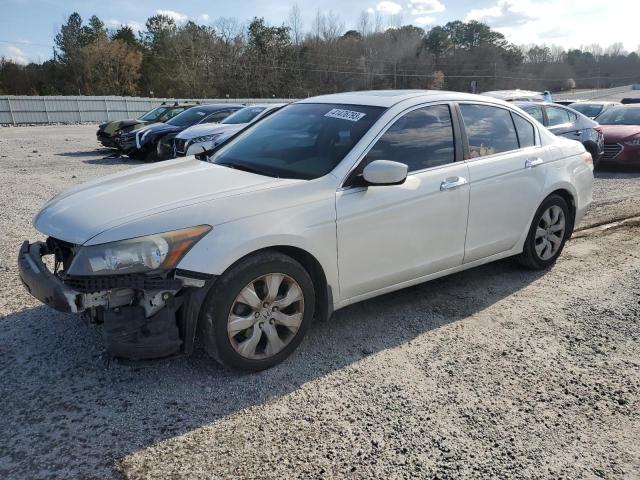 1HGCP36868A059536 - 2008 HONDA ACCORD EXL WHITE photo 1