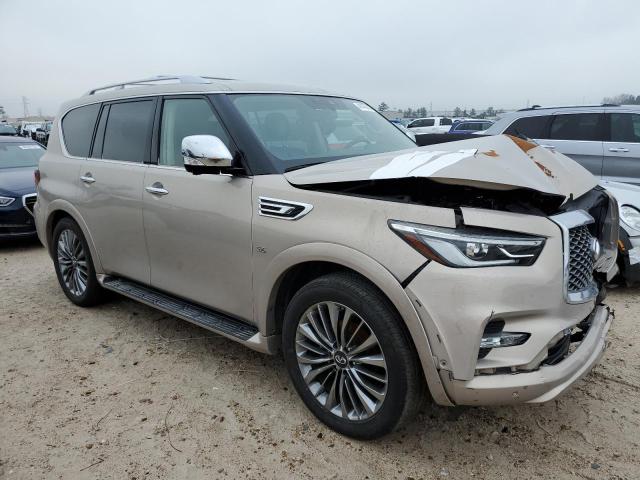 JN8AZ2NF4K9680717 - 2019 INFINITI QX80 LUXE TAN photo 4