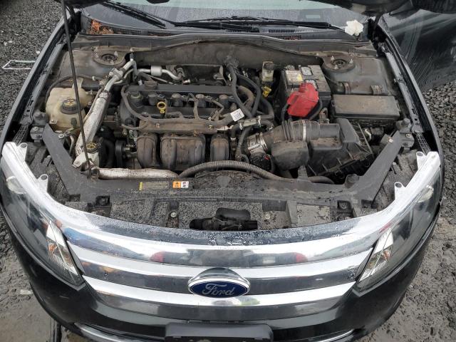 3FAHP0HA2AR281818 - 2010 FORD FUSION SE BLACK photo 11