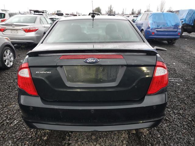 3FAHP0HA2AR281818 - 2010 FORD FUSION SE BLACK photo 6