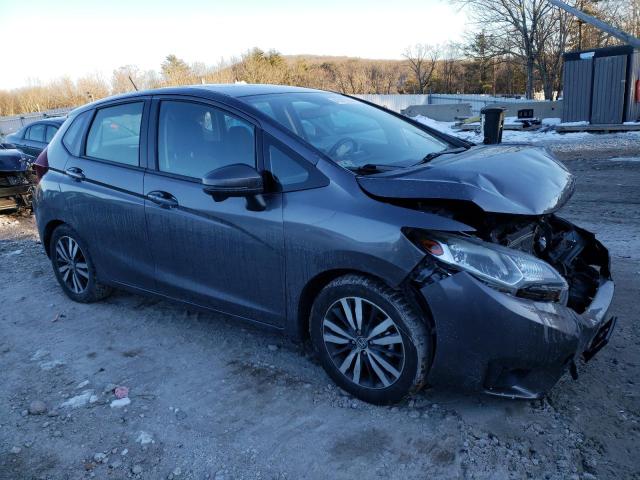 JHMGK5H7XGX042215 - 2016 HONDA FIT EX GRAY photo 4