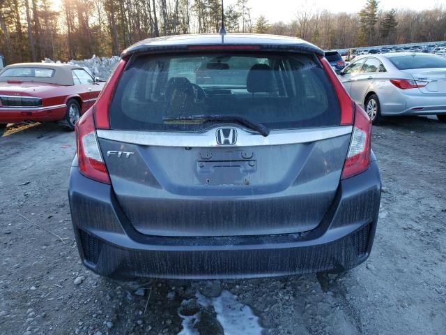 JHMGK5H7XGX042215 - 2016 HONDA FIT EX GRAY photo 6