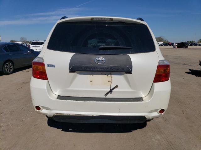 5TDZK3EH7AS008872 - 2010 TOYOTA HIGHLANDER WHITE photo 6