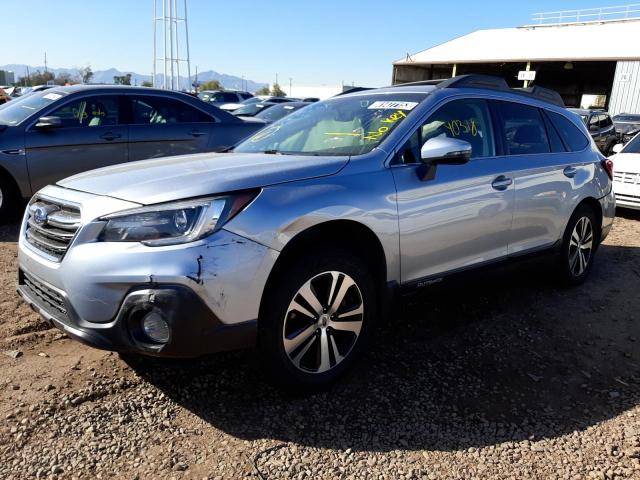 4S4BSANC7K3379393 - 2019 SUBARU OUTBACK 2.5I LIMITED SILVER photo 1