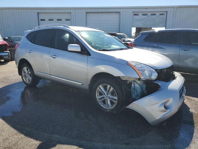 JN8AS5MT8CW254089 - 2012 NISSAN ROGUE S SILVER photo 4