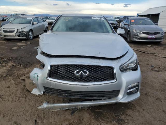 JN1EV7AR0HM838517 - 2017 INFINITI Q50 PREMIUM SILVER photo 5