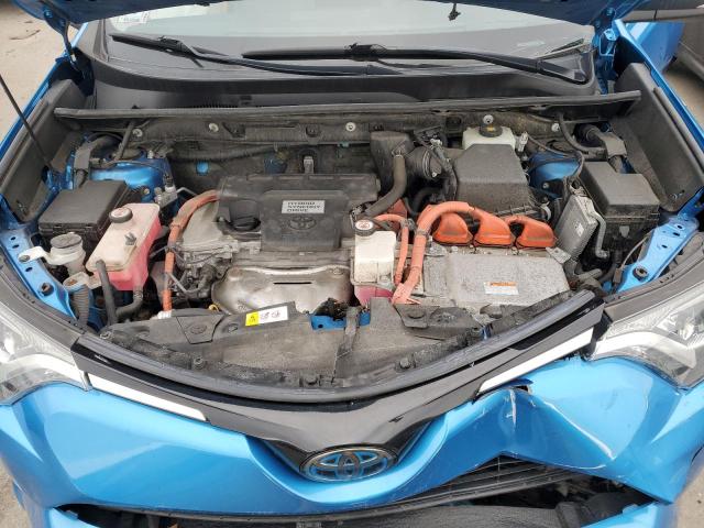 JTMRJREVXHD125251 - 2017 TOYOTA RAV4 HV LE BLUE photo 11