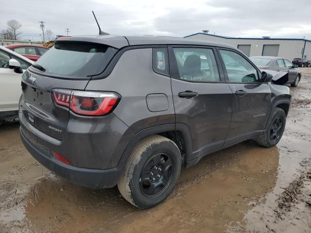 3C4NJCAB6LT133745 - 2020 JEEP COMPASS SPORT GRAY photo 3