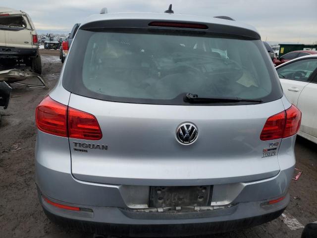 WVGBV7AX1HK042767 - 2017 VOLKSWAGEN TIGUAN S SILVER photo 6