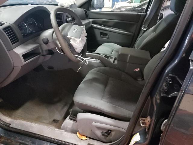 1J8GR48K27C593587 - 2007 JEEP GRAND CHER LAREDO გრაფიტი ფოტო 7