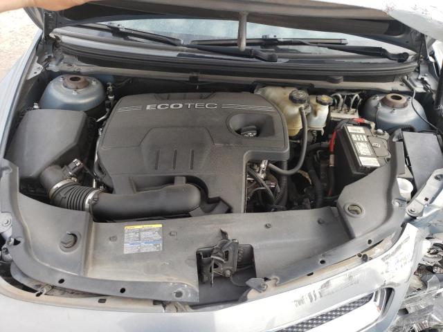 1G1ZH57B19F149864 - 2009 CHEVROLET MALIBU 1LT ნაცრისფერი ფოტო 11