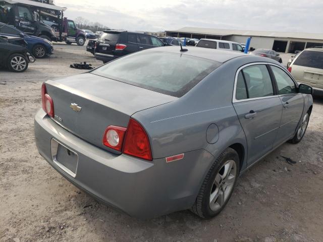 1G1ZH57B19F149864 - 2009 CHEVROLET MALIBU 1LT ნაცრისფერი ფოტო 3