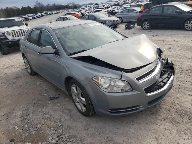 1G1ZH57B19F149864 - 2009 CHEVROLET MALIBU 1LT ნაცრისფერი ფოტო 4