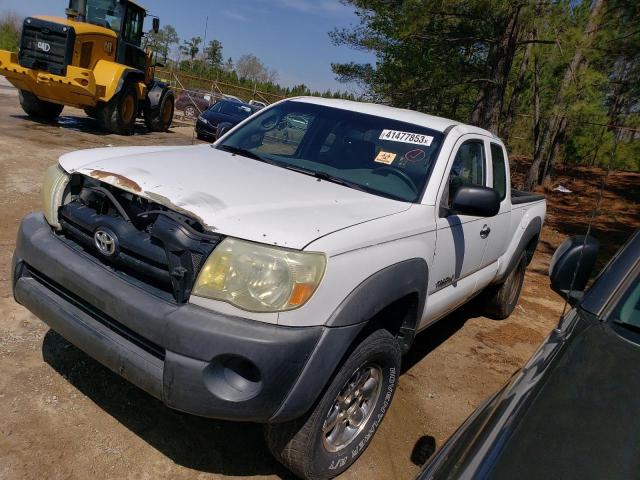 5TEUU42N86Z223028 - 2006 TOYOTA TACOMA ACCESS CAB WHITE photo 1