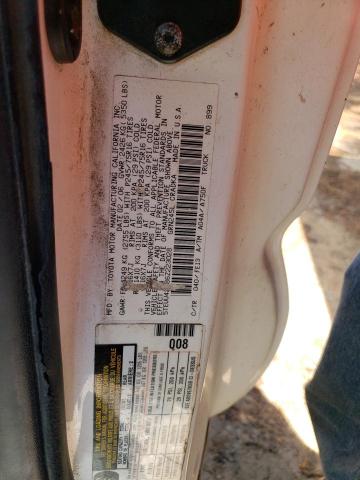 5TEUU42N86Z223028 - 2006 TOYOTA TACOMA ACCESS CAB თეთრი ფოტო 12