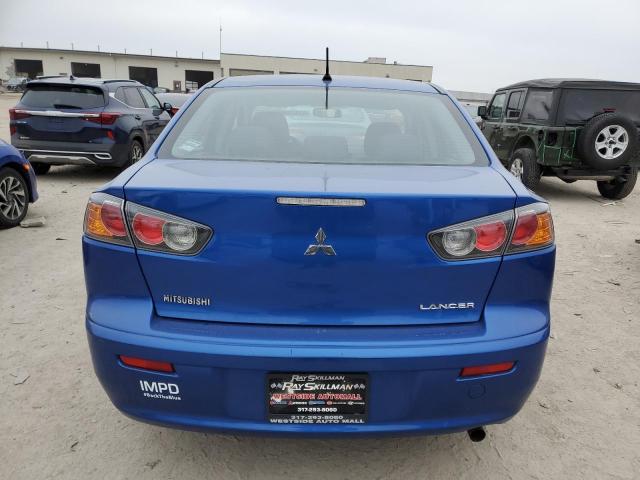 JA32U2FU7CU021944 - 2012 MITSUBISHI LANCER ES/ES SPORT BLUE photo 6