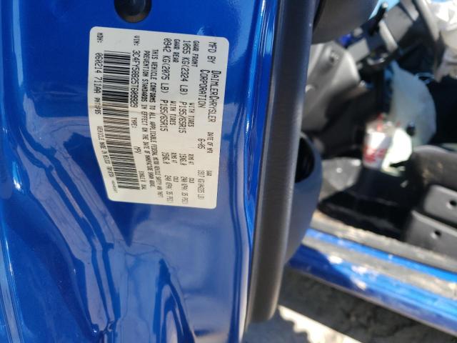 3C4FY58B25T609929 - 2005 CHRYSLER PT CRUISER TOURING BLUE photo 12