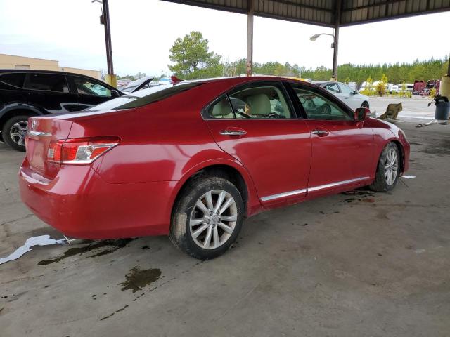 JTHBK1EG1C2508712 - 2012 LEXUS ES 350 RED photo 3