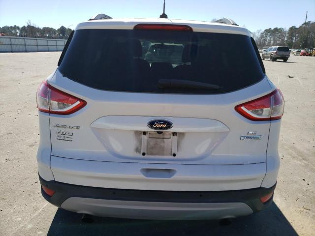 1FMCU0GX4EUB38978 - 2014 FORD ESCAPE SE WHITE photo 6