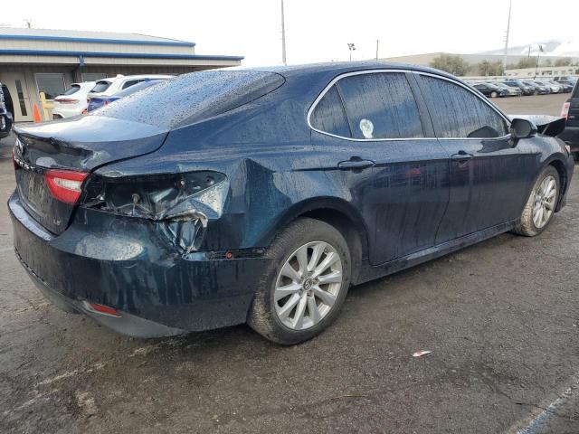 4T1B11HK0JU615719 - 2018 TOYOTA CAMRY L BLUE photo 3