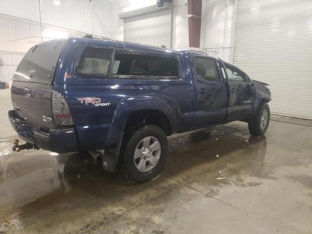 5TEMU52NX6Z301623 - 2006 TOYOTA TACOMA DOUBLE CAB LONG BED BLUE photo 3