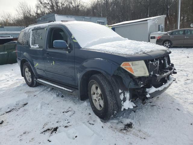 5N1AR18W46C606557 - 2006 NISSAN PATHFINDER LE ლურჯი ფოტო 4