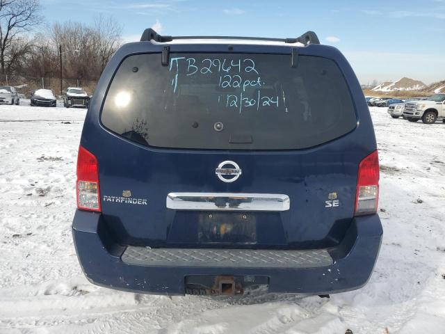 5N1AR18W46C606557 - 2006 NISSAN PATHFINDER LE ლურჯი ფოტო 6