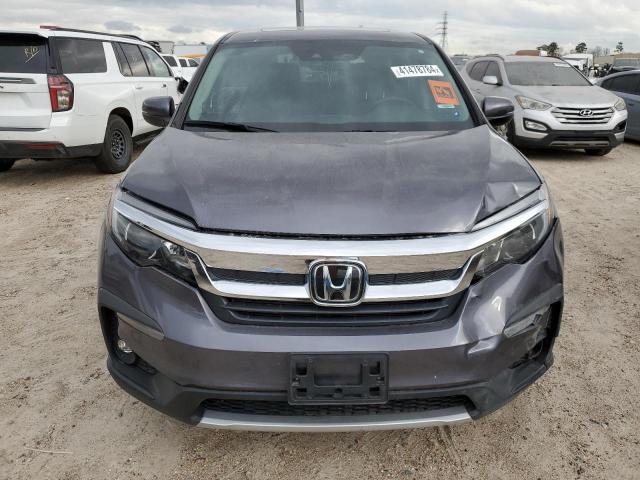 5FNYF5H56NB017053 - 2022 HONDA PILOT EXL GRAY photo 5