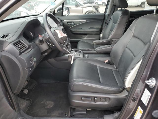 5FNYF5H56NB017053 - 2022 HONDA PILOT EXL GRAY photo 7