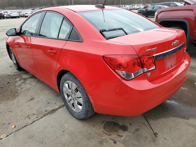 1G1PC5SH9G7143870 - 2016 CHEVROLET CRUZE LIMI LS RED photo 2