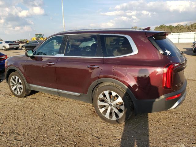 5XYP64HC0LG014479 - 2020 KIA TELLURIDE S MAROON photo 2